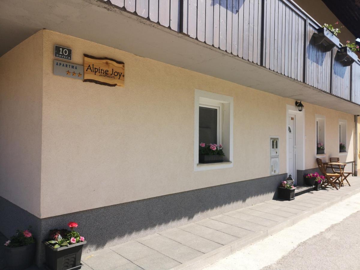 Alpine Joy Apartments Bohinj Exterior foto